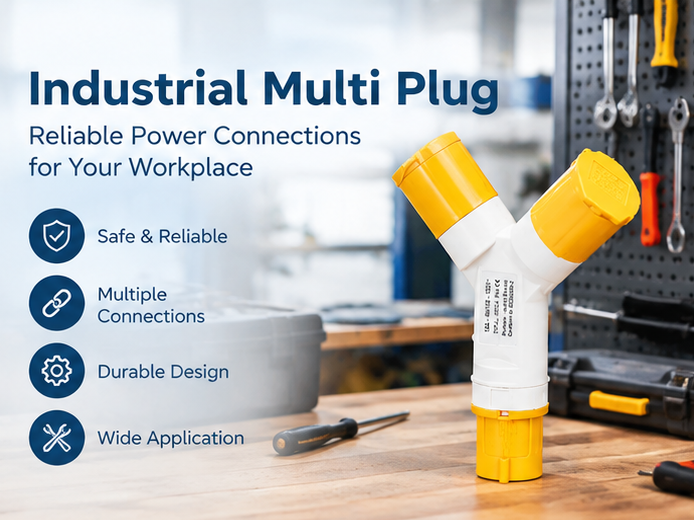 Como os sistemas industriais multiplug podem simplificar os layouts de energia